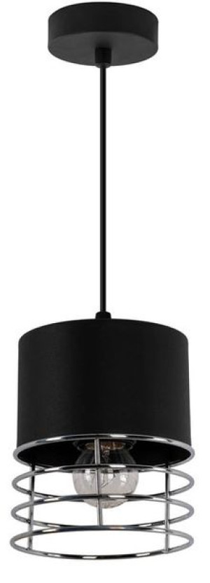 Lampa Wisząca Nad Wyspę Druciana Loftowa == Czarna