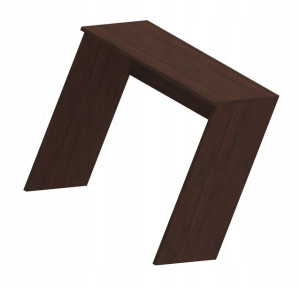 Biurko Do Pracy Przy Laptopie Klasyczne Wenge 70cm