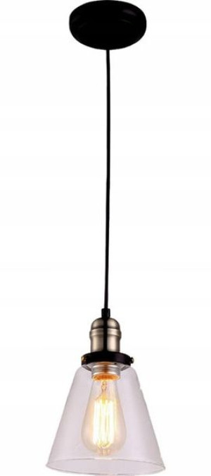 Lampa Wisząca Nad Wyspę Stół Loftowa == Pojedyncza