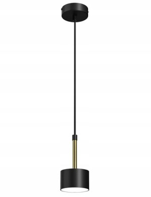 Lampa Wisząca Czarno-złota Nad Stół Do Jadalni