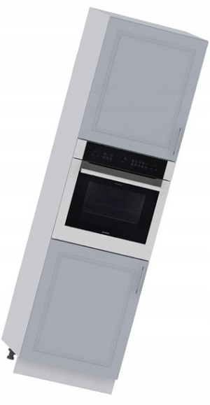 Szafka Słupek Do Zabudowy Piekarnika 213cm = Szary