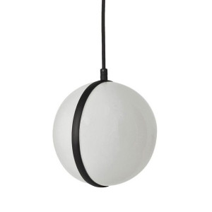 Wisząca Lampa Zewnętrzna Kula Na Taras Czarna
