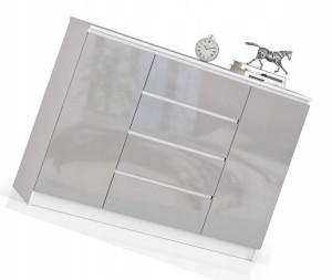 Komoda Do Salonu Połysk Nowoczesna Szer-140cm