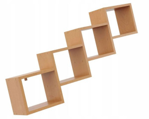 Minimalistyczna Półka Wiszaca Na Ścianę Nowoczesna