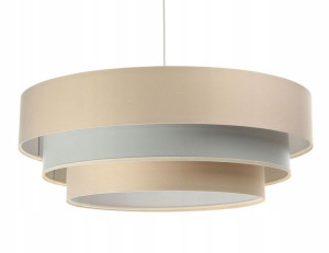 Lampa Wisząca Do Kuchni Salonu === Potrójny Abażur
