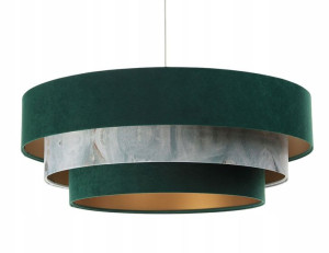 Lampa Wisząca Nad Stół Z Trzyczęściowym Abażurem