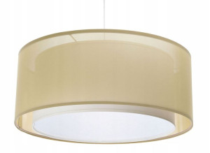 Nowoczesna Lampa Wisząca Z Dwuczęściowym Abażurem