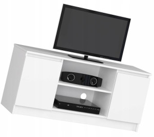 Szafka Pod Telewizor 140 Cm Do Salonu = Półki Mat