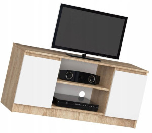 Skandynawska Szafka Rtv Pod Telewizor 120 Cm Mat