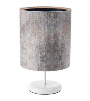 Lampka Nocna Z Abażurem Nowoczesna = Lampa Stołowa