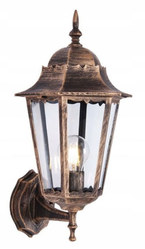 Kinkiet Zewnętrzny Ogrodowy Lampa Elewacyjna Retro