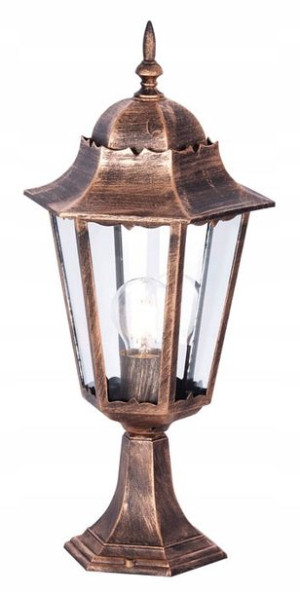 Lampa Ogrodowa Niska Klasyczna Retro == Zewnętrzna