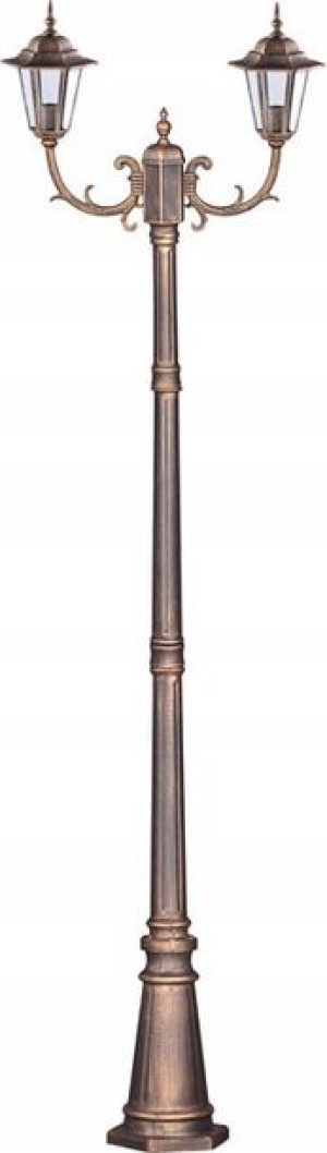 Lampa Ogrodowa Wysoka Latarnia Zewnętrzna Podwójna