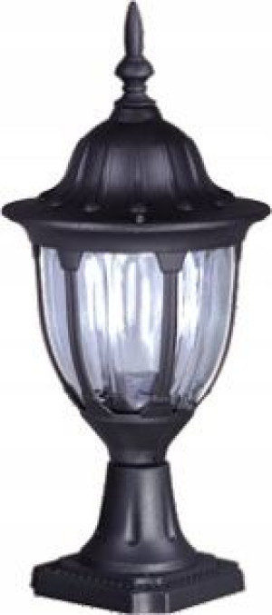 Lampa Ogrodowa Niska Klasyczna Zewnętrzna = Czarna