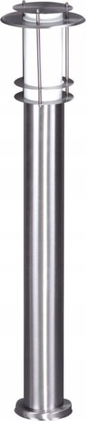 Lampa Zewnętrzna Ogrodowa Słupek Nowoczesna Chrom