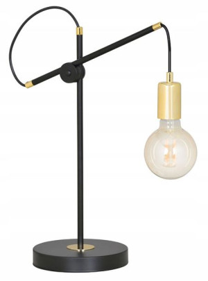 Lampka Biurkowa Nocna Loftowa Żarówka = Nowoczesna