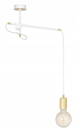 Pojedyncza Lampa Wisząca Nowoczesna = Industrialna