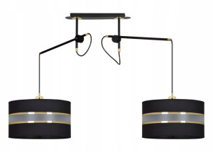 Podwójna Lampa Wisząca Nowoczesna Z Abażurami Loft