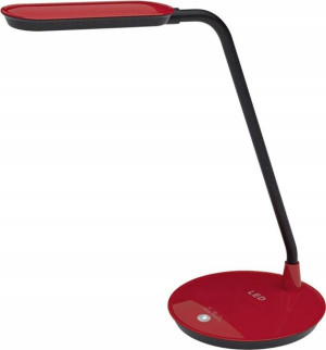 Lampa Biurowa Led Do Nauki Pracy Czytania Czerwona