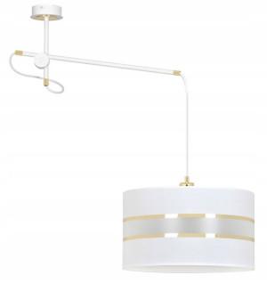 Lampa Wisząca Pojedyncza Z Abażurem === Regulowana