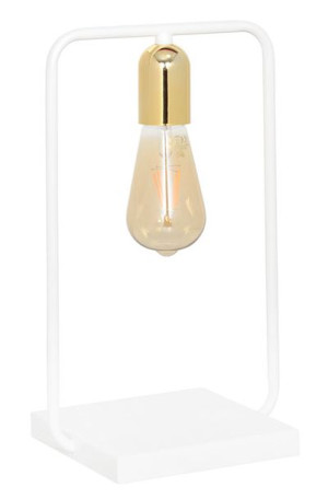 Lampka Nocna Loftowa Nowoczesna Biurkowa === Złota