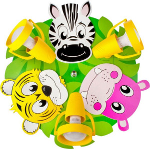 Lampa Sufitowa Plafon Do Pokoju Dziecka Zwierzątka
