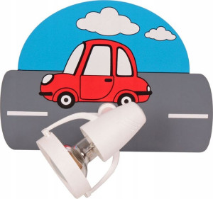 Kinkiet Dziecięcy Lampa Ścienna = Samochodzik Auto