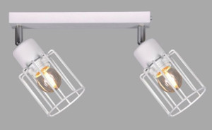 Lampa Sufitowa Na Listwie Druciana Reflektory Loft