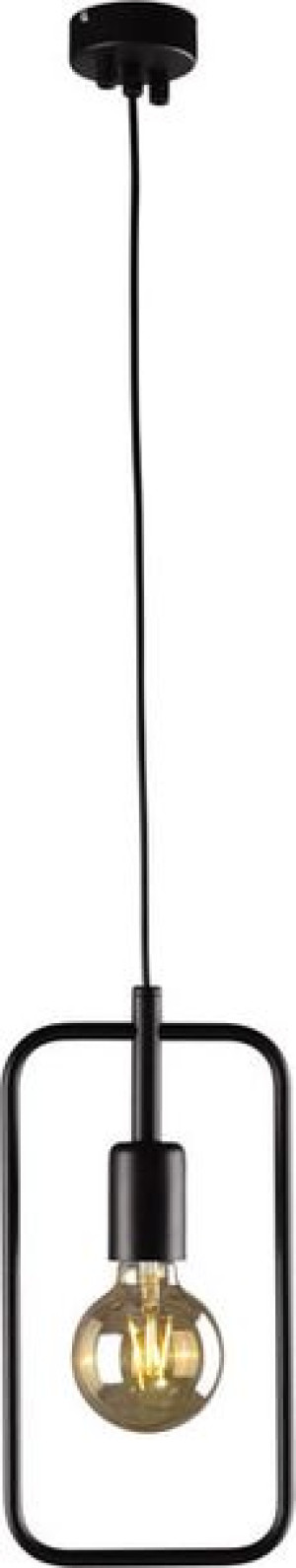 Lampa Wisząca Loftowa Geometryczna Pojedyncza Zwis