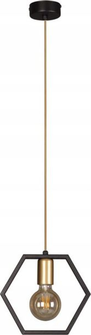 Lampa Wisząca Loft Geometryczna Pojedyncza Modna