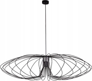 Lampa Wisząca Druciana Industrialna Loft == Czarna