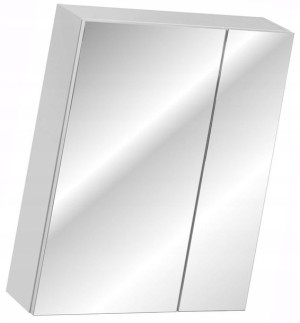 Wisząca Szafka Łazienkowa Z Lustrem === Półki 60cm
