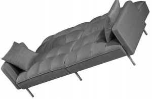 Sofa Rozkładana Kanapa Z Funkcją Spania === Popiel