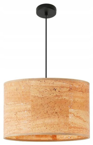 Skandynawska Lampa Wisząca Korek Naturalny = 40 Cm