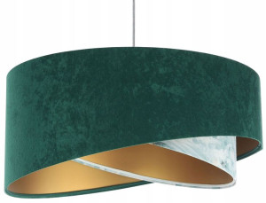 Żyrandol Do Salonu Sypialni Welurowy Lampa Wisząca