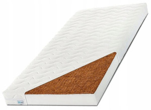 Materac Dziecięcy Pianka Kokos Pokrowiec 70x150 Cm