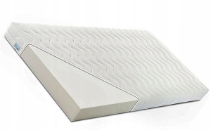 Materac Piankowy Z Pokrowcem Na Zamek == 90x180 Cm