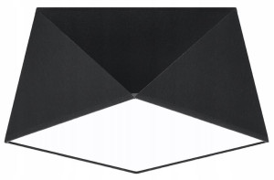 Plafon Led Geometryczny ==== Lampa Sufitowa Czarna