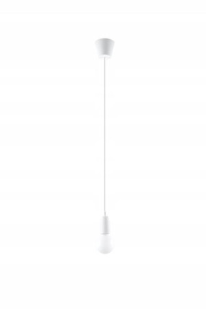 Lampa Wisząca Loft Z Regulacją Wysokości === Biała
