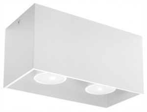 Plafon Led Prostokątny Lampa Sufitowa Led == Biała