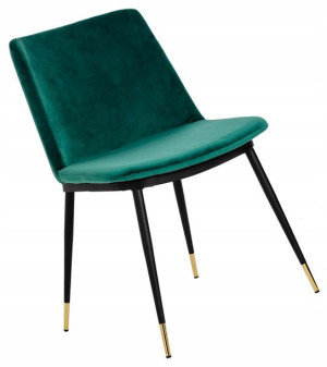 Zielone Krzesło Do Salonumiękkie W Stylu Glamour =