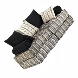 Dwuosobowa Wielofunkcyjna Sofa Modułowa == W Paski