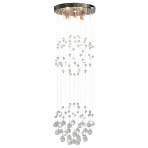 Lampa Sufitowa Wisząca Kryształowa Kula == Glamour