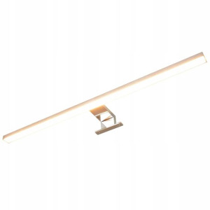 Lampa Łazienkowa Led Nad Lustro Srebrna == Pozioma