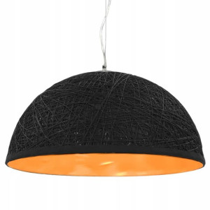 Lampa Wisząca Sufitowa W Stylu Boho = Czarna Złota