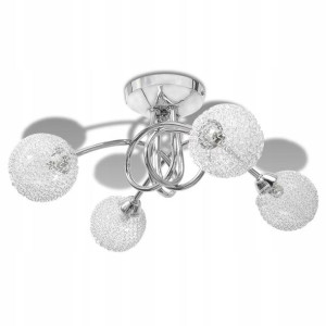 Lampa Sufitowa Klosze Z Plecionki Nowoczesna Modna