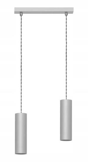 Lampa Wisząca Nad Stół Do Kuchni I Jadalni = Szara