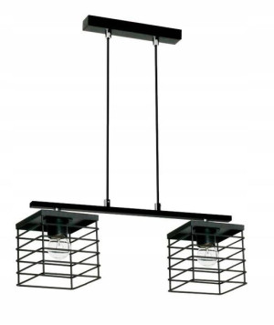 Lampa Wisząca Loftowa Do Salonu Sypialni Podwójna