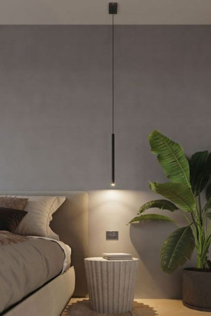 Lampa Wisząca Led Pojedyncza Do Kuchni ==== Czarna