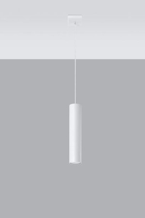 Lampa Wisząca Nad Stół Led Minimalistyczna = Biała